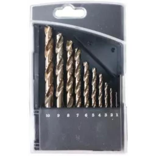( 10 Piece ) Metric Drill Set (cobalt)