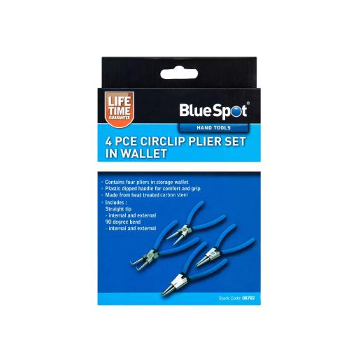 4 PCE 150mm (6") Circlip Plier Set