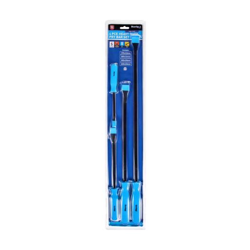 4 PCE Heavy Duty Pry Bar Set (200-600mm)