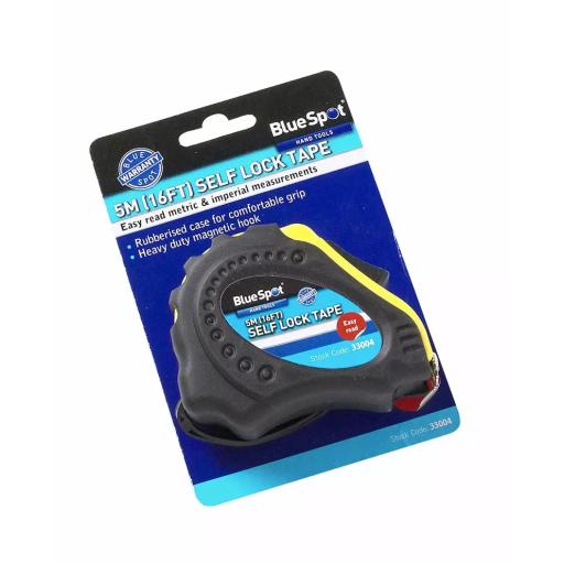5m (16ft) Soft Grip Auto-Lock Tape Measure