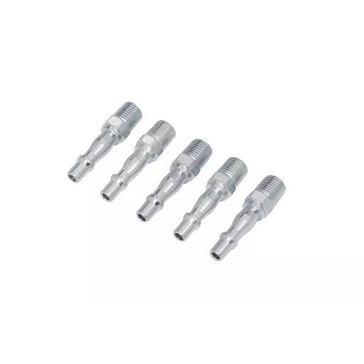 5 PCE 1/4" BSP Male Air Fittings