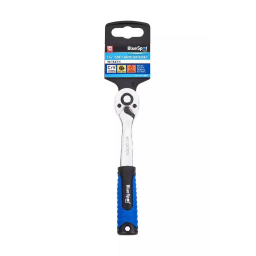 1/4" Soft Grip Ratchet (90 Teeth)