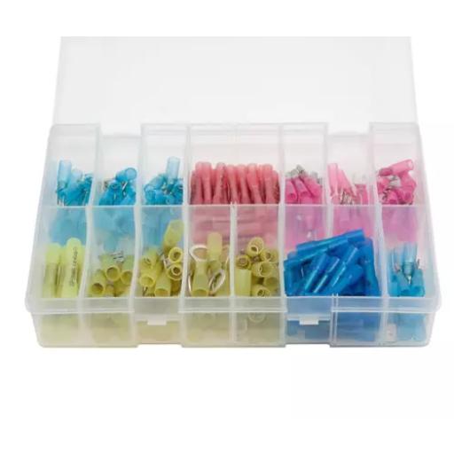 Assorted Heatshrink Terminals (180 Pieces)