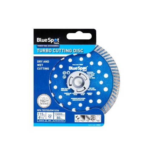 115mm (4 1/2"�) Turbo Cutting Disc