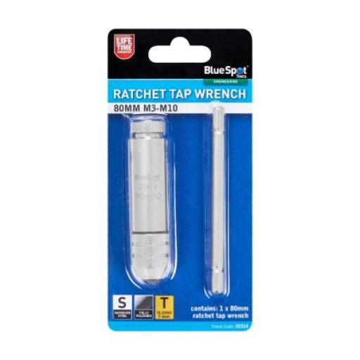 80MM Ratchet Tap Wrench (M3-M10 )