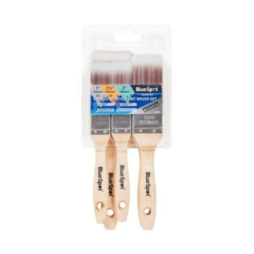 5 PCE Synthetic Paint Brush Set (2 PCE x 1"�. 2 PCE x 1 1/2"�. 1 PCE x 2"�)
