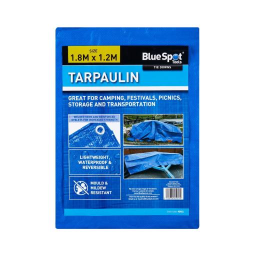 1.8m x 1.2m Tarpaulin